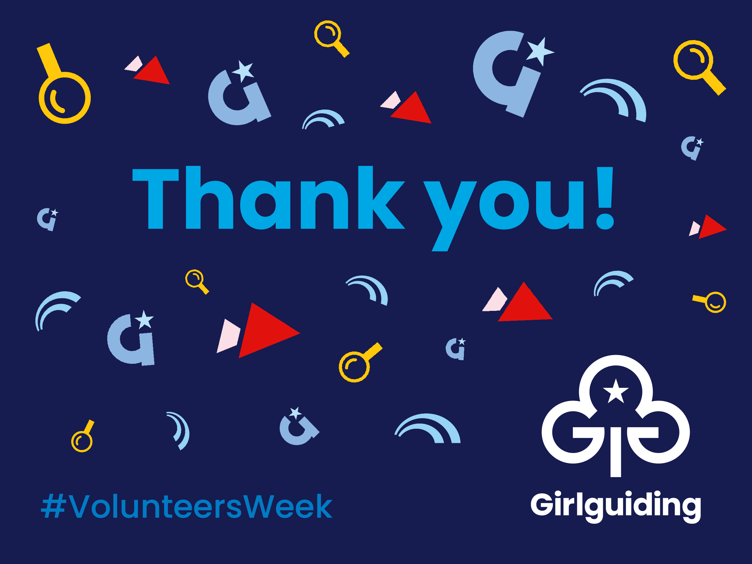 Girlguiding - Volunteers Week, Thank you!