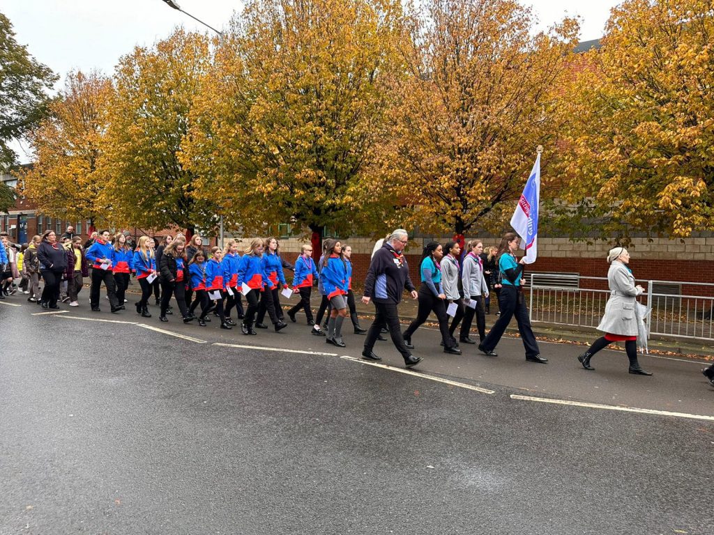 Girlguiding in Sittingbourne, Remembrance Parade