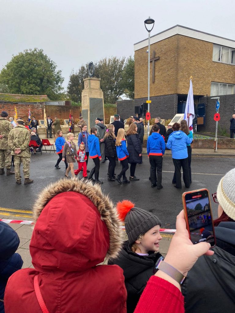 Sittingbourne, Guides, Remembrance