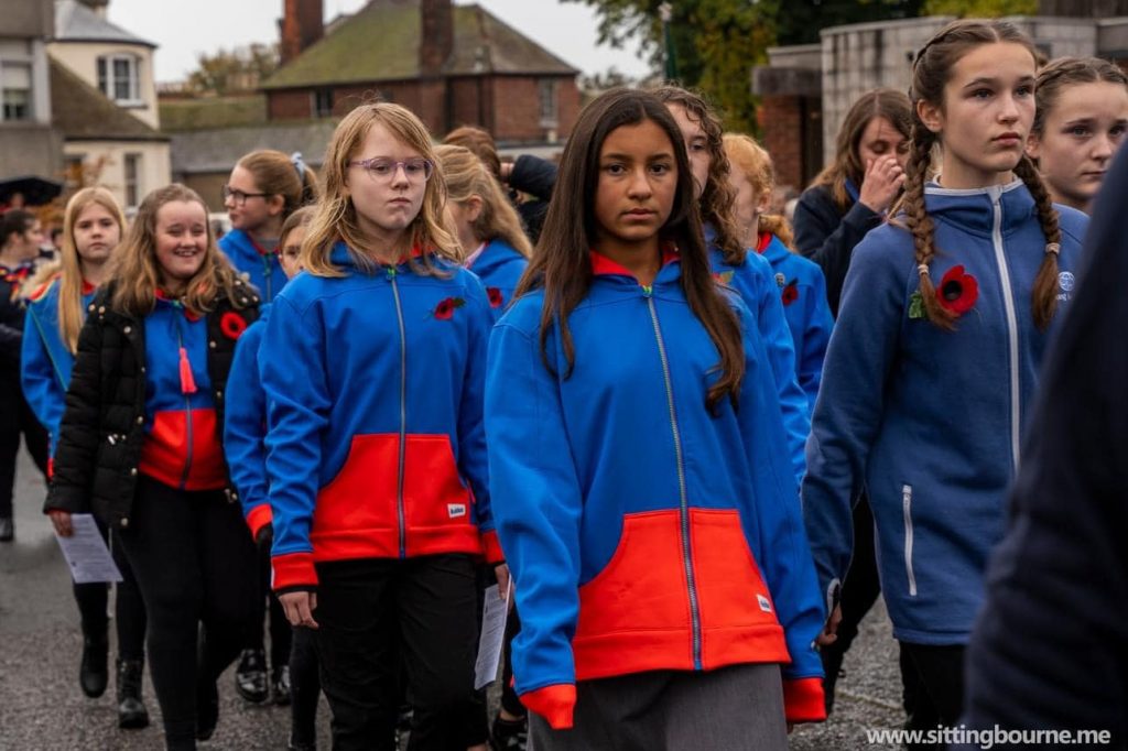 Girlguiding in Sittingbourne, Remembrance Parade