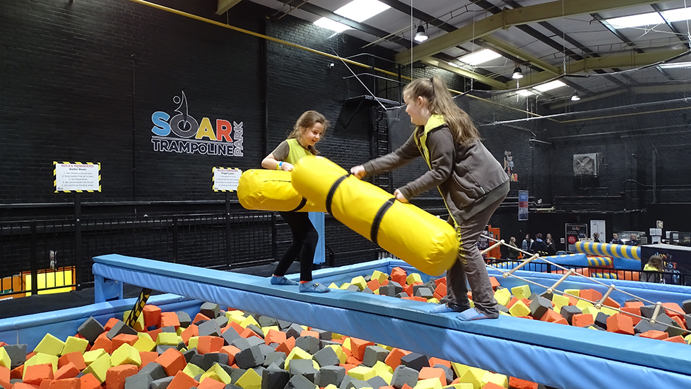 2 Brownies on the Battle Bar, Soar Trampoline Park